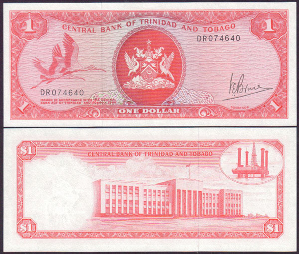 1977 Trinidad & Tobago $1 (Unc) L000913